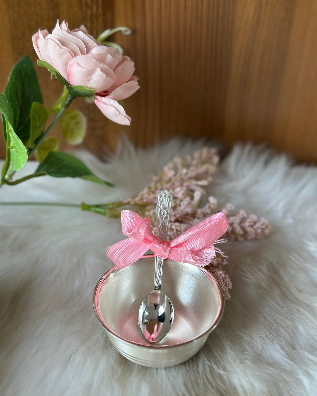 First-Feed Cup & Spoon Silver