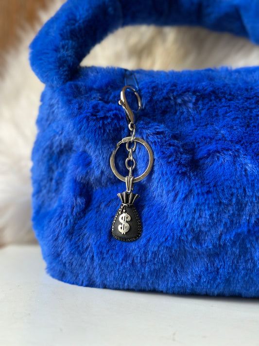 Dollar Bag Silver Charm