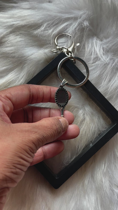 Badminton Racket Silver Charm
